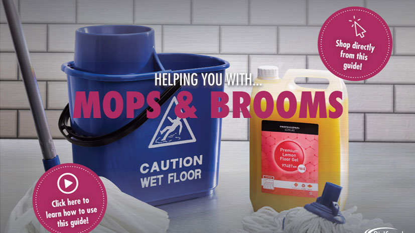 Helping you with... Mops & brooms