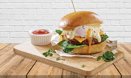 Big Al's born again brunch burger - Bidfood