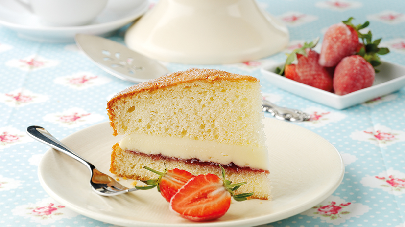 Everyday Favourites Victoria sponge cake