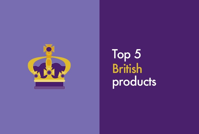 Top 5 British products