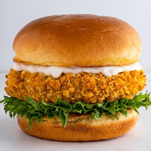 vegan chicken burger