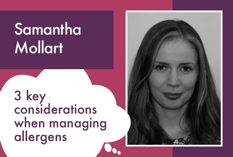 3 key considerations when managing allergens