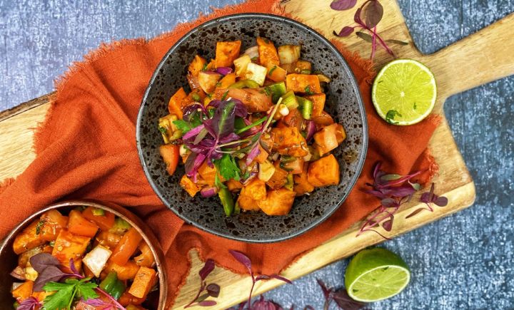 African Sweet Potato and Tamarind Salad | Recipes - Bidfood
