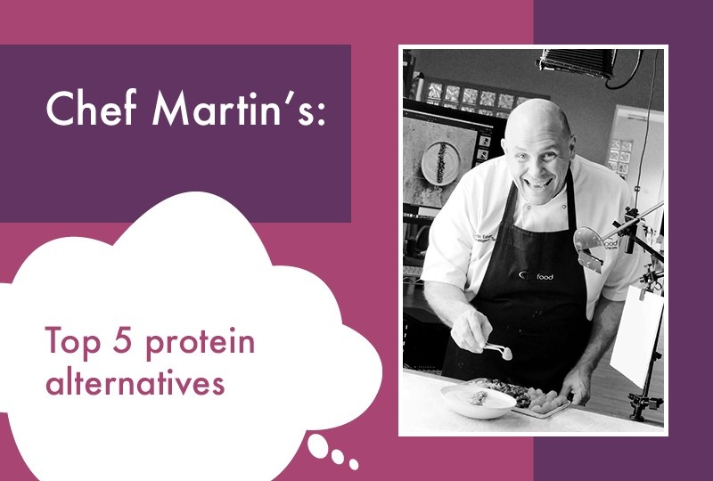 Chef Martin’s top 5 vegan protein alternatives
