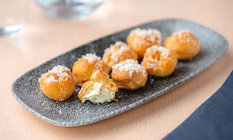 Philadelphia Profiteroles with Truffle and Chive | Recipes - Bidfood