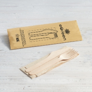 Plastic cutlery alternative - wooden cutlery