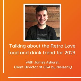 Talking about the Retro Love food and drink trend for 2023