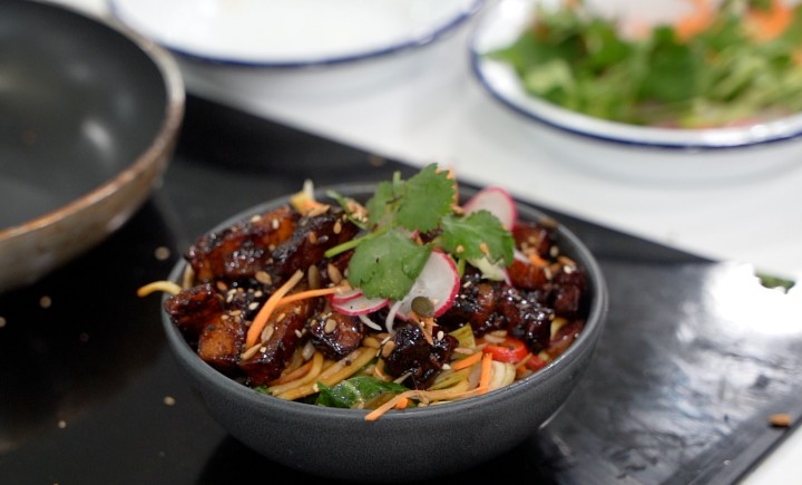 Sticky Pork Belly Salad | Recipes - Bidfood