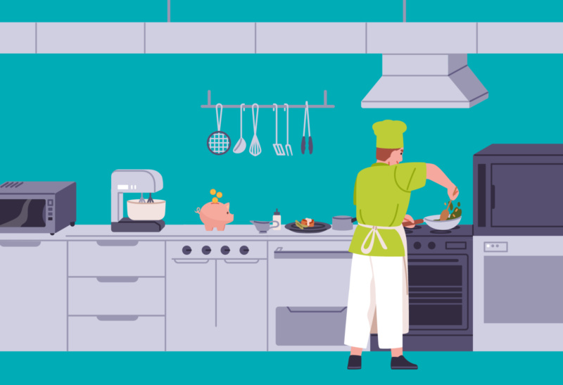 4 ways to save energy and costs in the kitchen