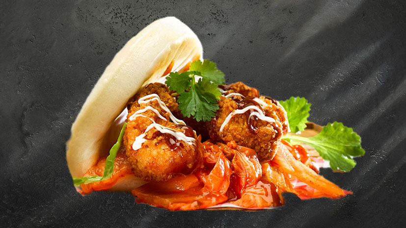 Chicken Karaage Bao Buns - Bidfood