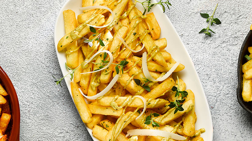Italian truffle oil and grana padano fries - Bidfood