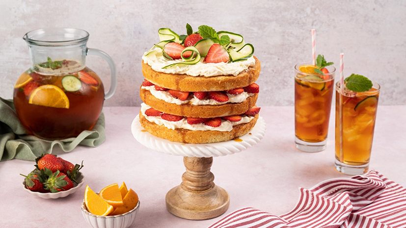 Pimms Layer Cake Recipe | Bidfood