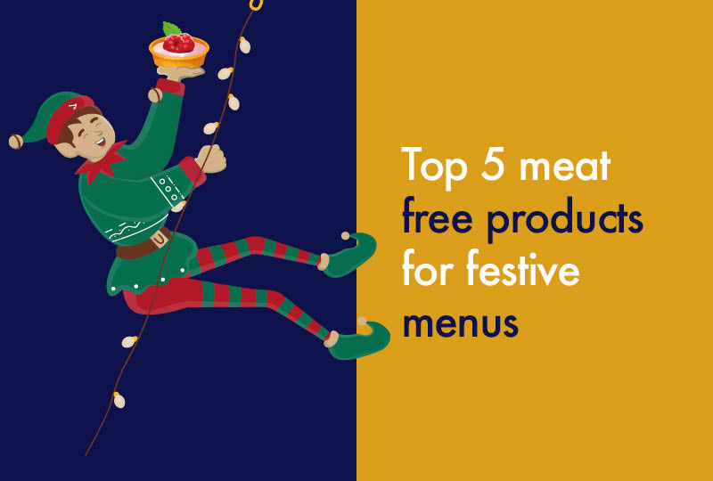 Top 5 meat free products for festive menus