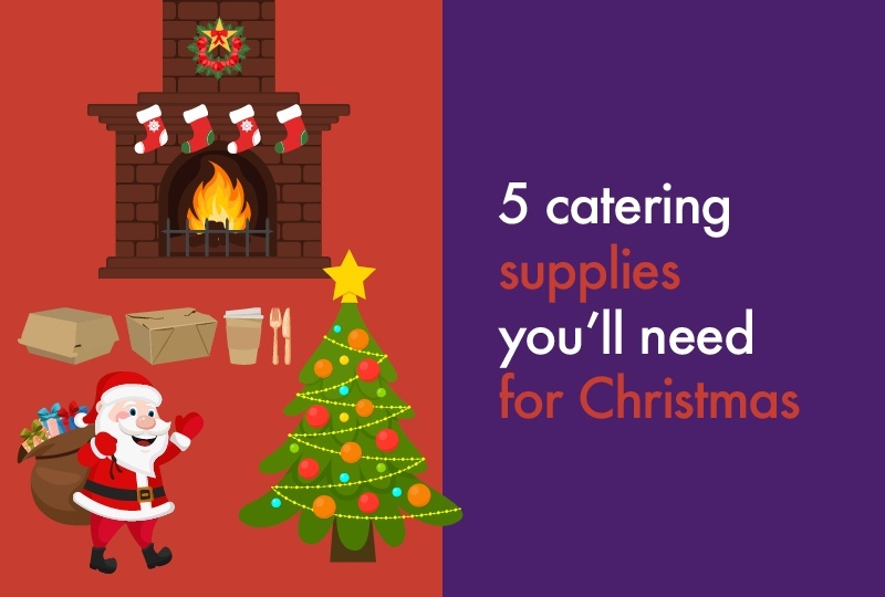 5 catering supplies you’ll need for Christmas