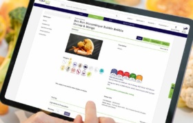 Bidfood Direct on a tablet device