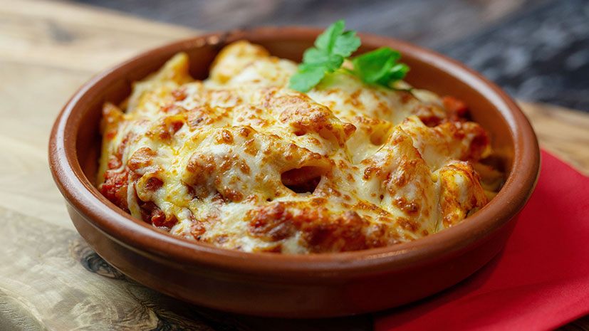 Cheesy Mexican Taco Pasta Tray Bake | Recipes | Bidfood