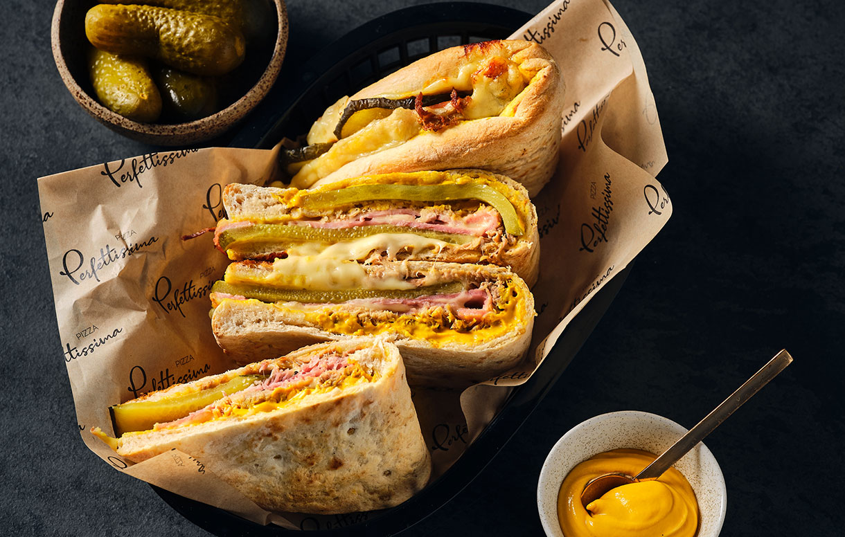 Dr Oetker pizza Perfettissima Cuban sandwich - Bidfood