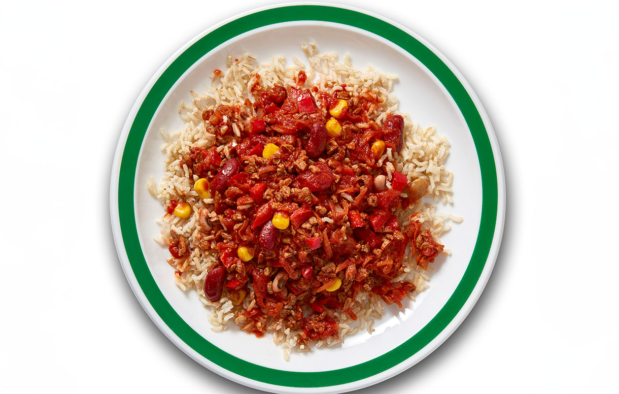 Frys soy mince-vegan chilli - Bidfood
