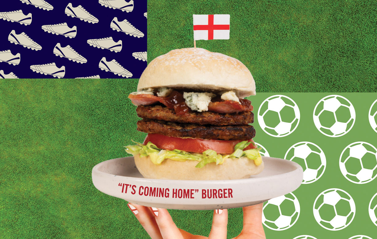 Big Al’s ‘it's coming home’ burger - Bidfood