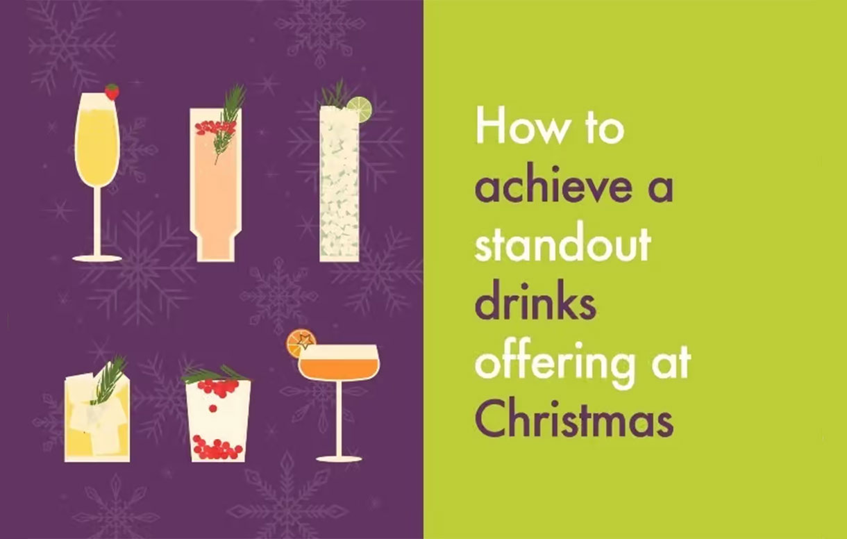 How to achieve a standout drinks offering at Christmas