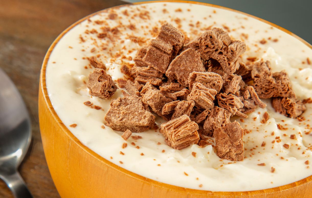 Chocolate flake rice pudding - Bidfood