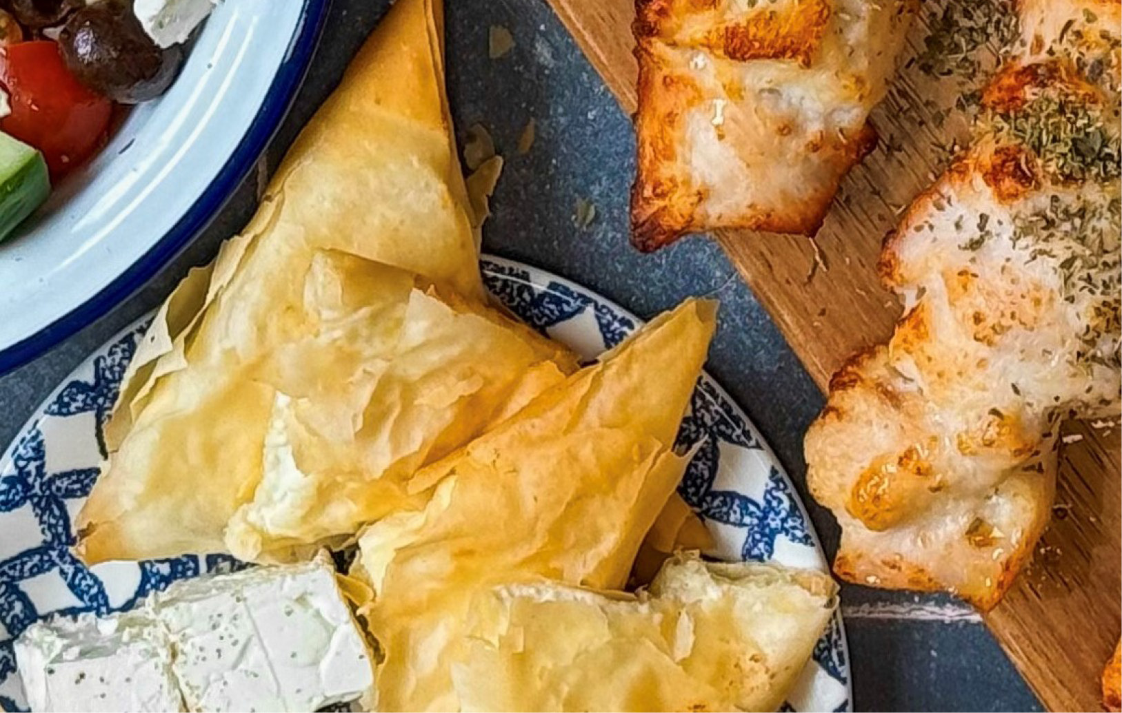 Greek feta cheese parcels - Bidfood