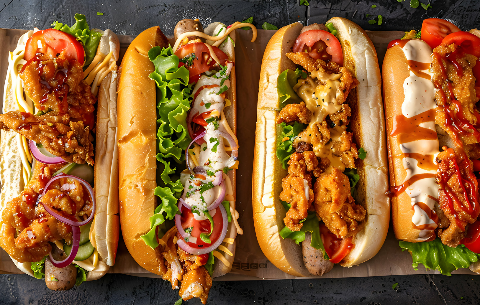 Glorious grain scampi po' boy - Bidfood