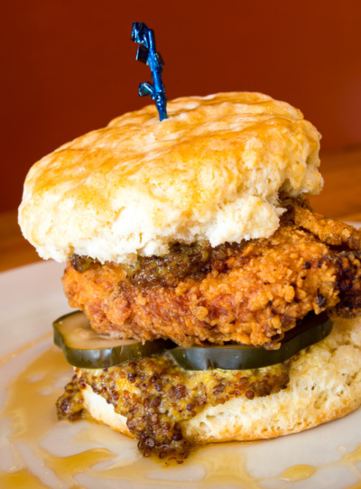 chicken and biscuits