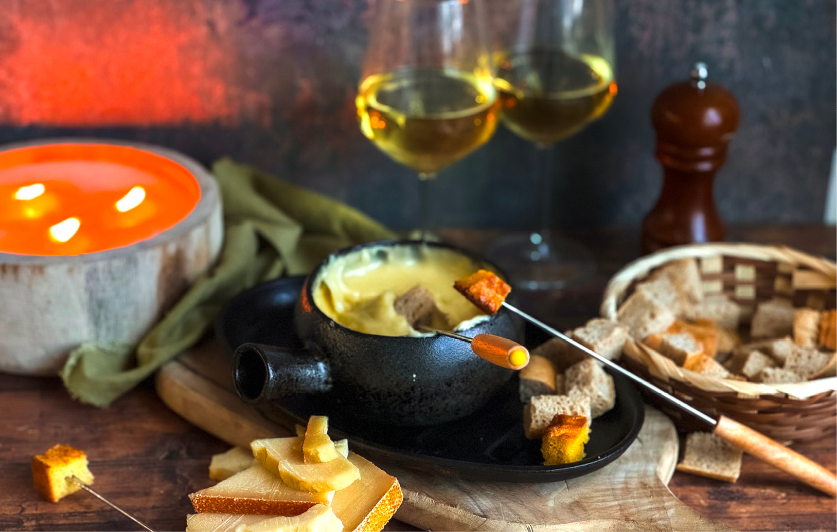Swiss cheese fondue - Bidfood