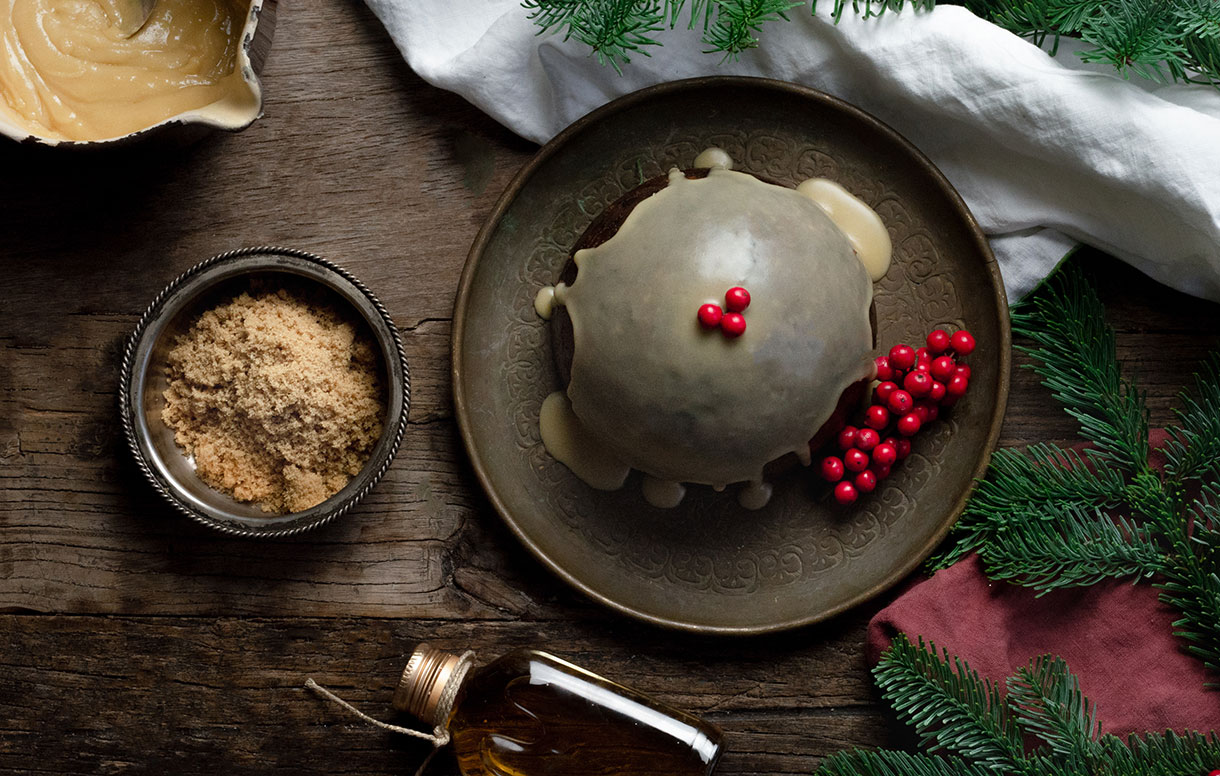 Tate & Lyle Christmas Pudding With Brandy Butter Recipe | Bidfood