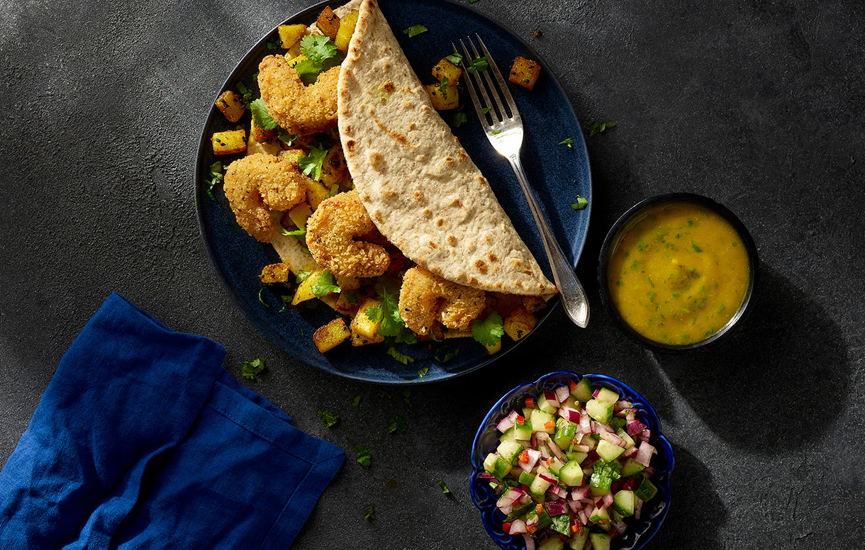 Whitby Seafoods Bombay Style fish‘n’chip Butty Recipe | Bidfood