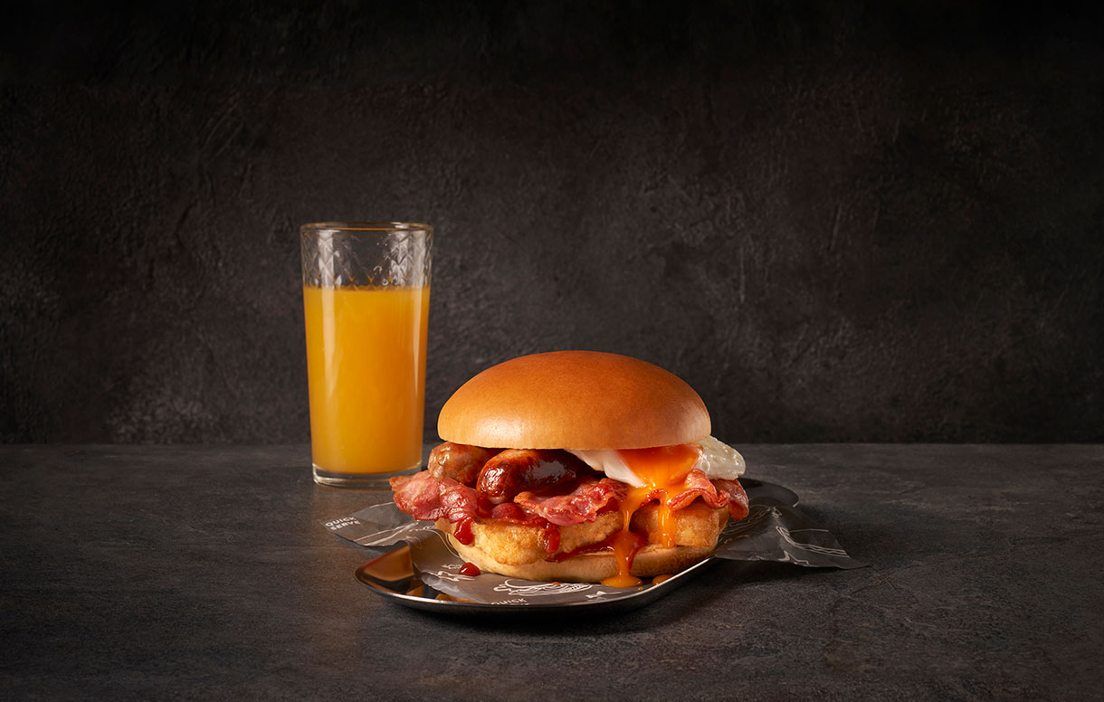 The ultimate Americana breakfast brioche - Bidfood