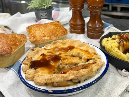 Turkey, Chestnut & Cranberry Pie