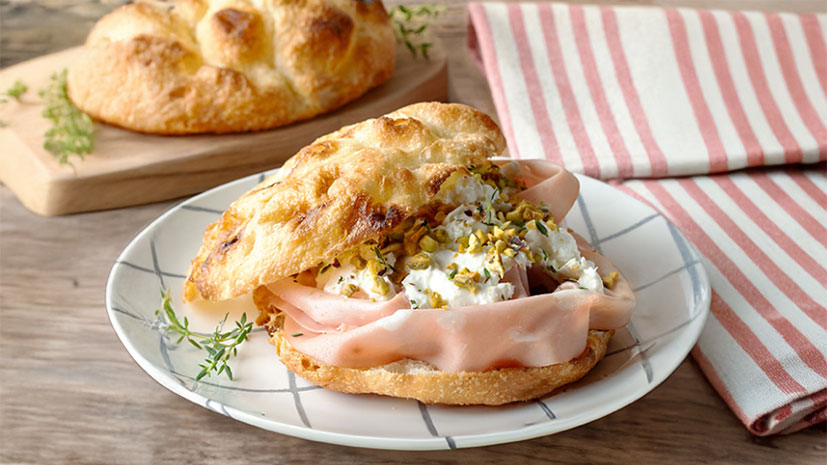 Delifrance pinsa tonda with roasted fennel - Bidfood