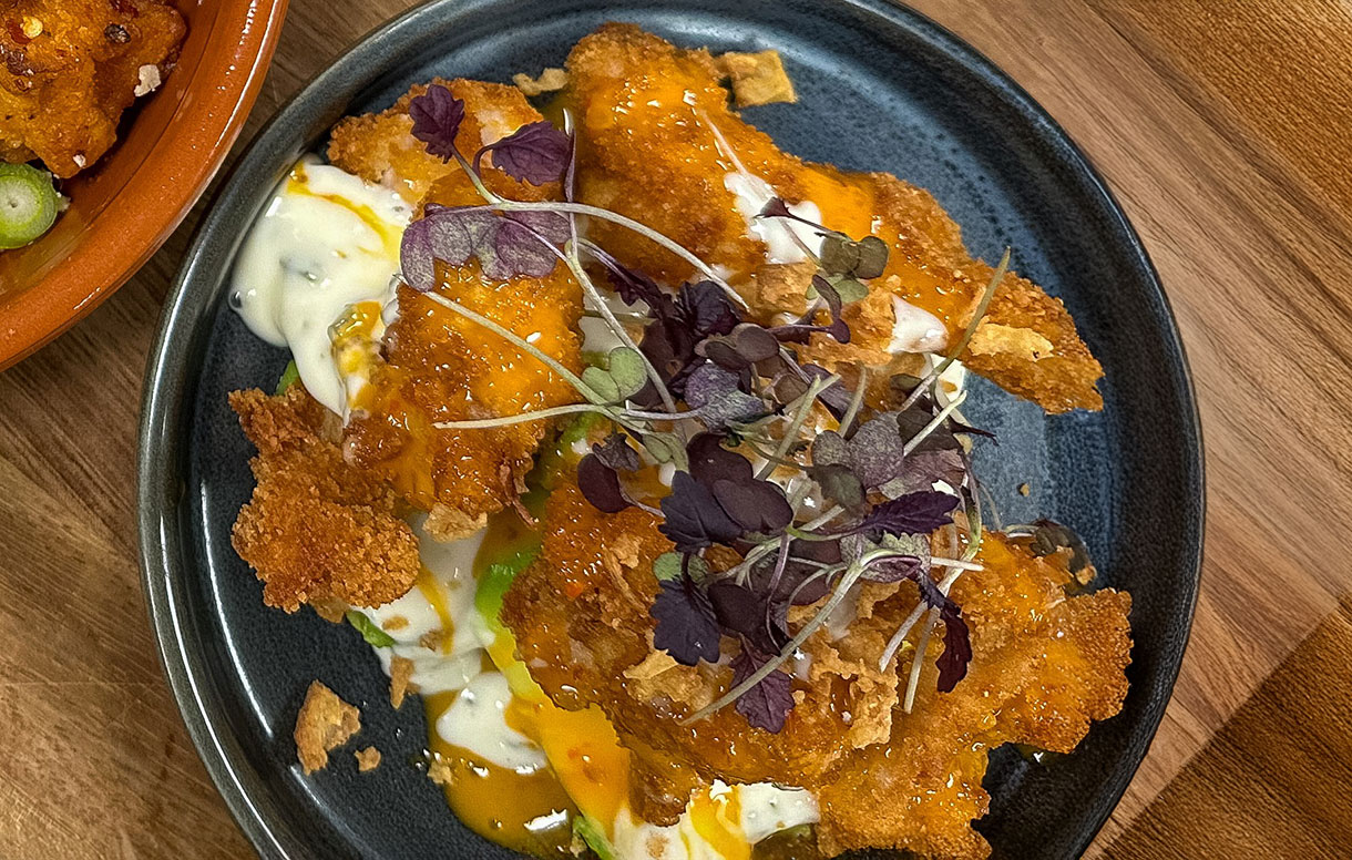 South American buffalo wings with habanero, avocado and sour cream - Bidfood