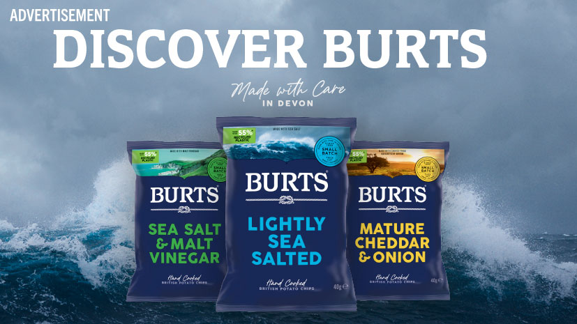 Burts premium snacking range