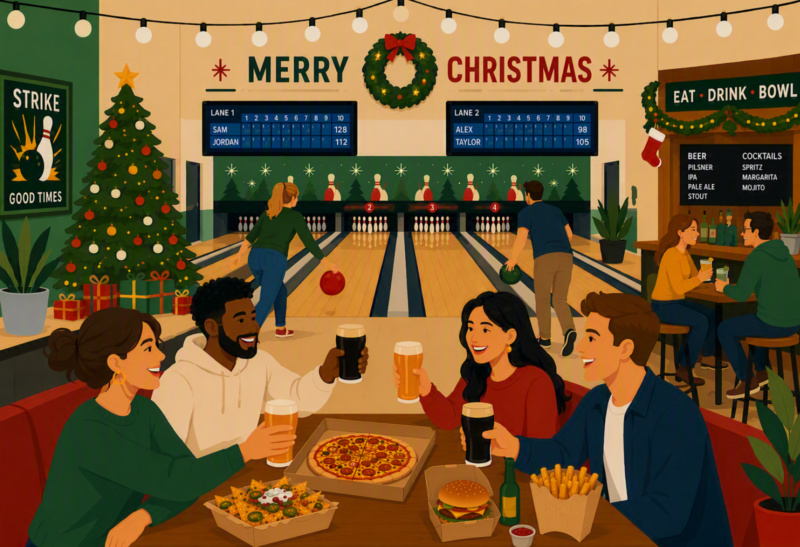 Catering for Christmas competitive socialising